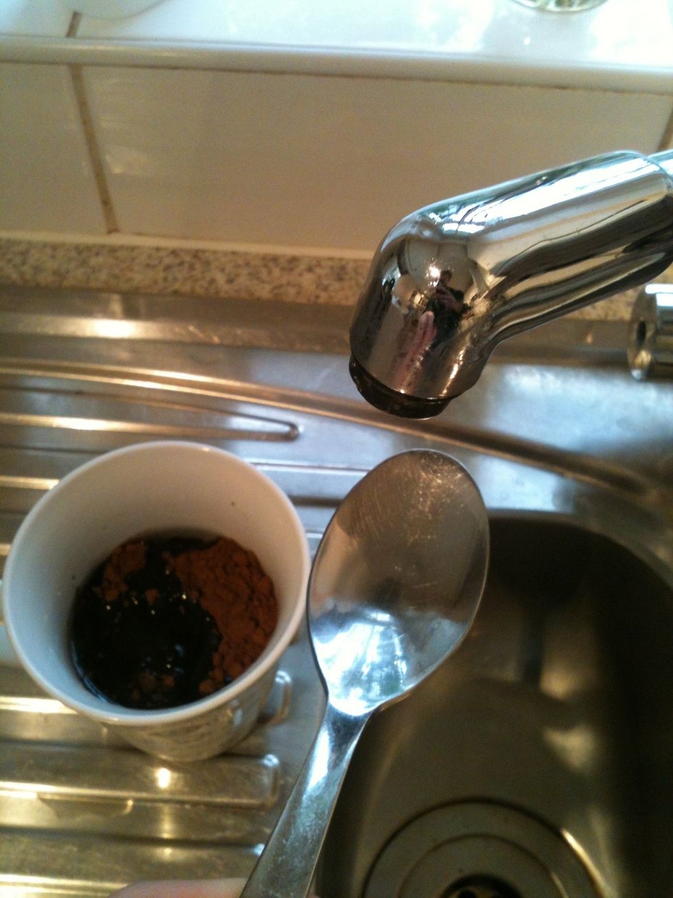 Add 4 tbsp of water.