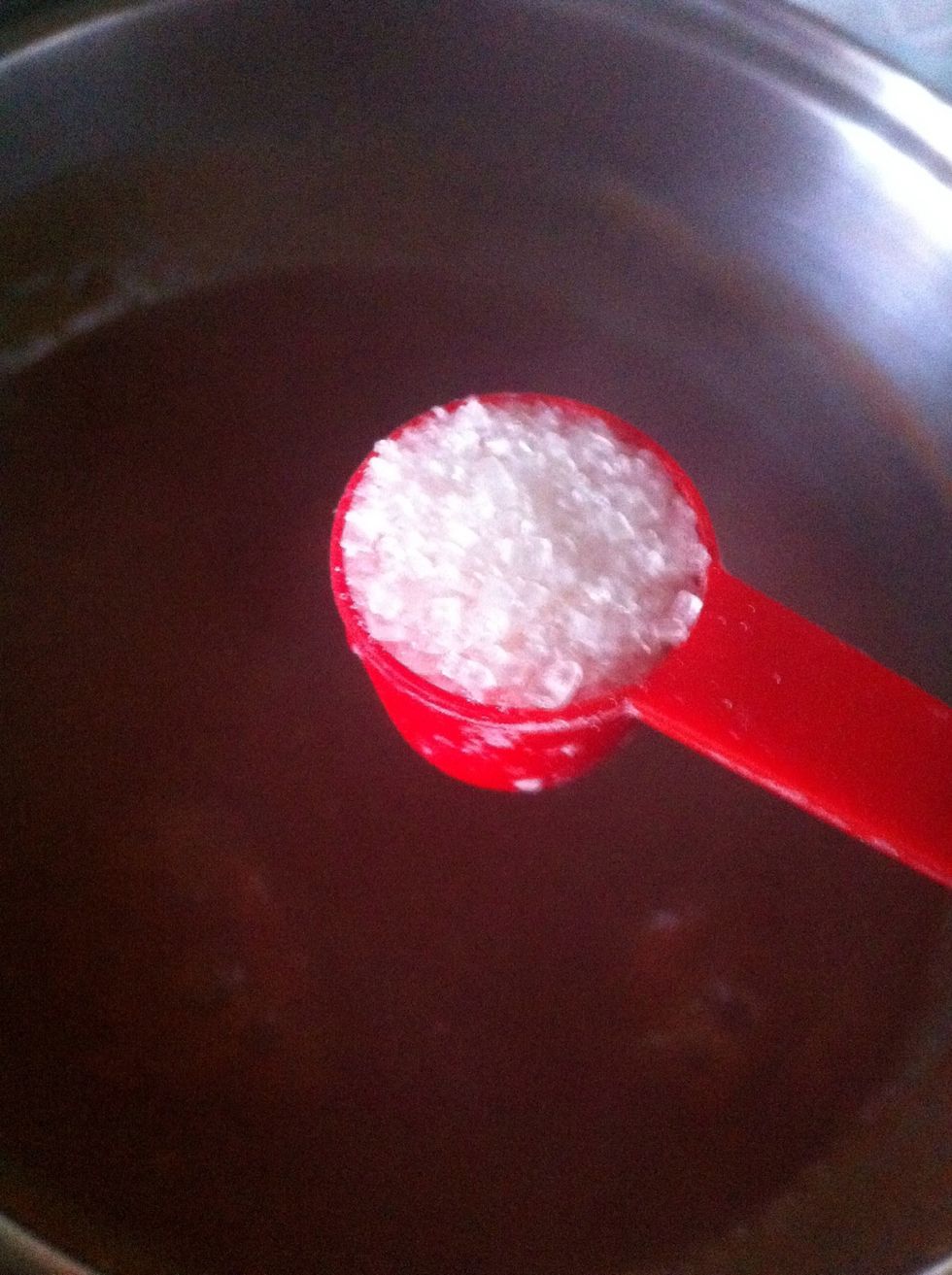 add 4 tbsp sugar