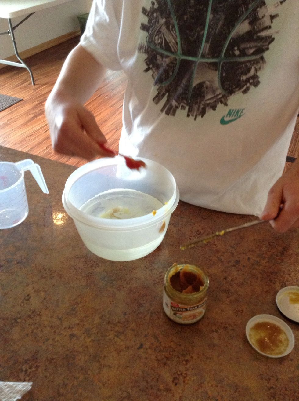 Add 4 teaspoons of better than bullion to hot water