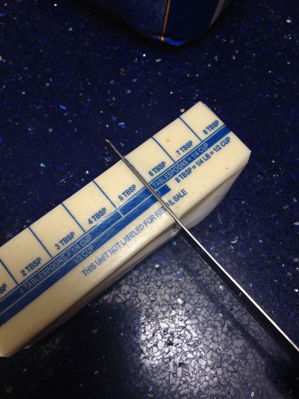 Add 5 tablespoons of butter, preferably salted.