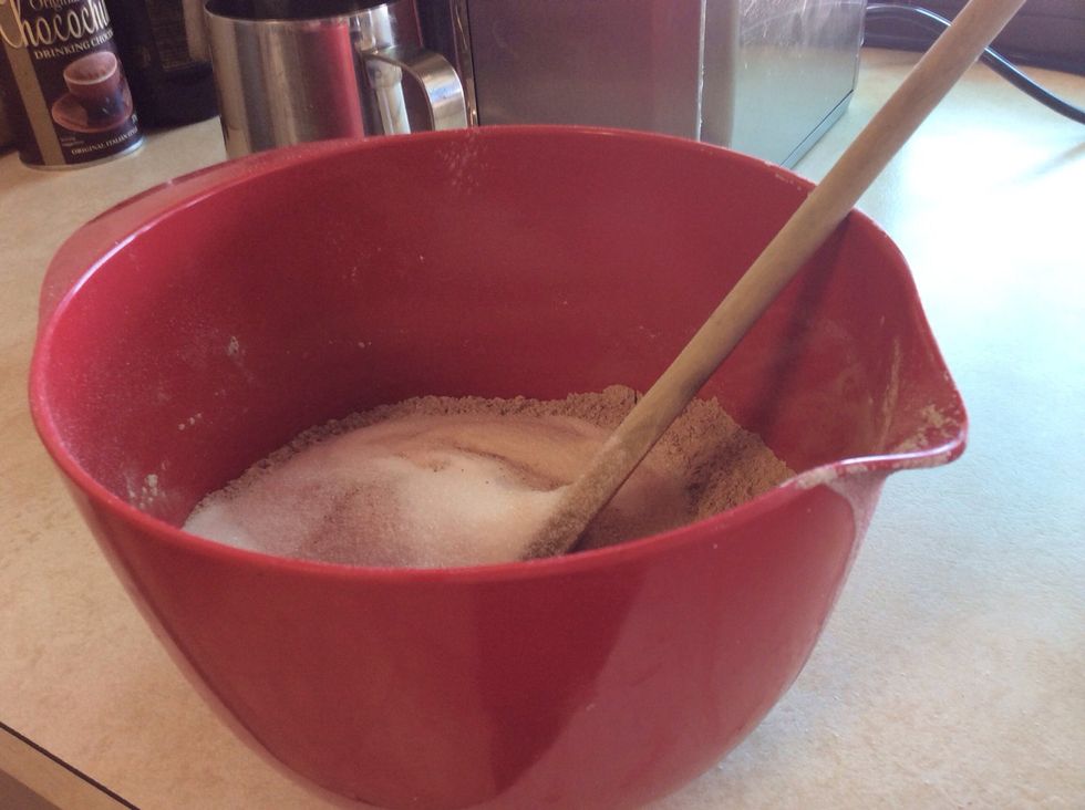 Add 85g of caster sugar