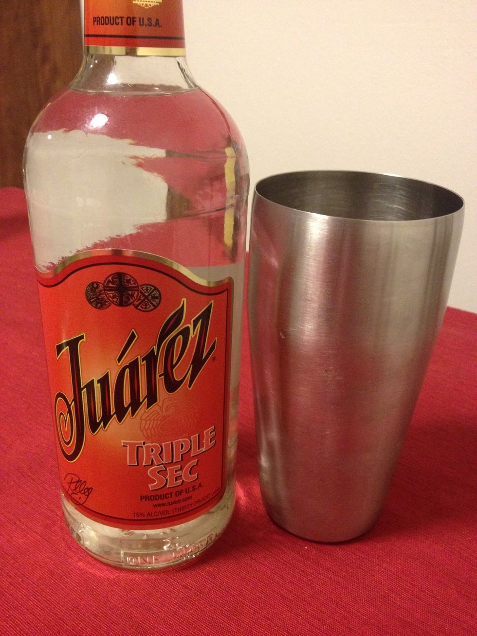 Add a 1/2 ounce of Triple-Sec into the mix.