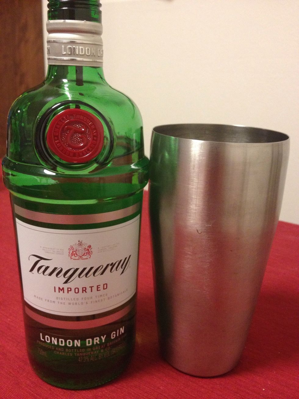 Add a 1/2 ounce of your favorite Gin into your S/S.