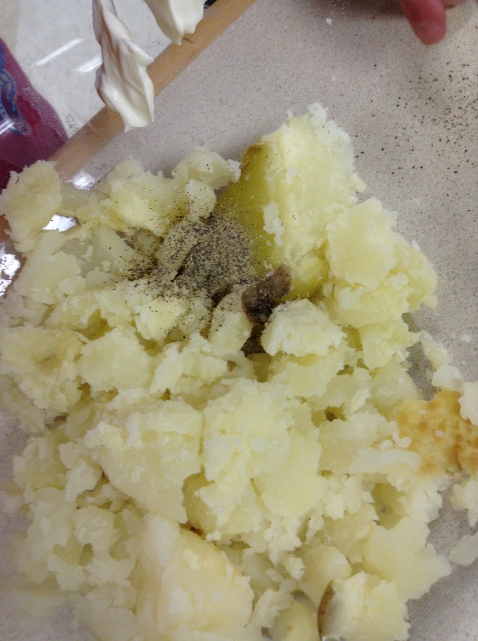 Add a 1/4 teaspoon pepper