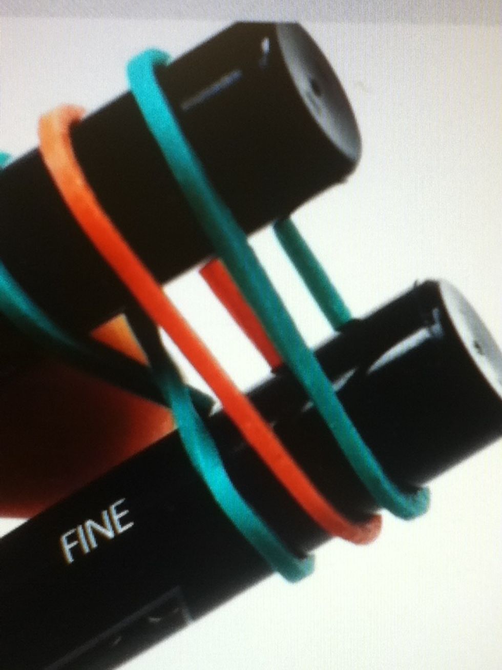 Add a 3rd and do NOT twist that one. If wanted you can have a preferred color pattern.