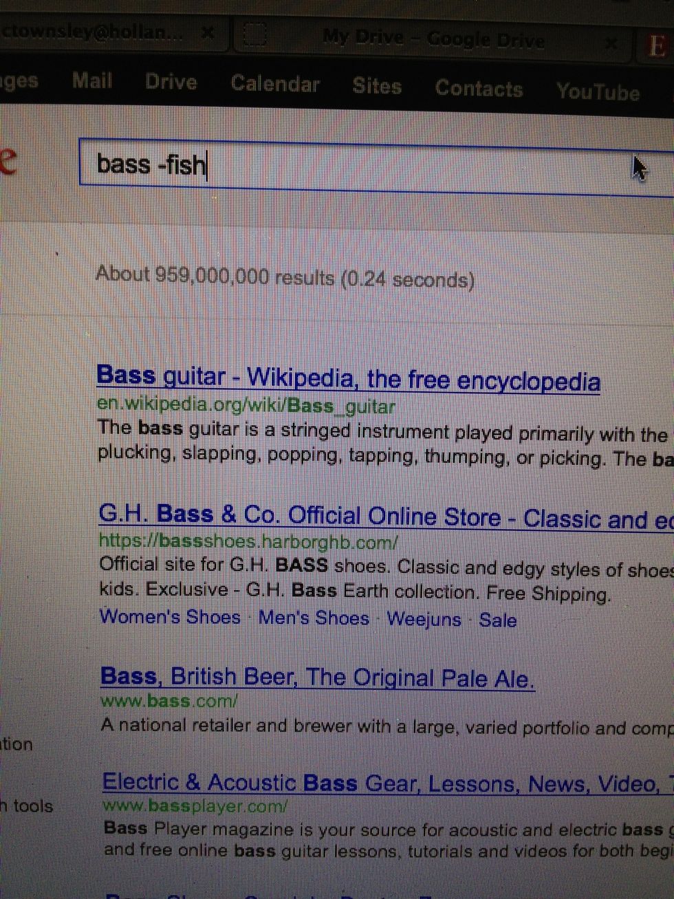 Add a (-) and the word you want filtered!!