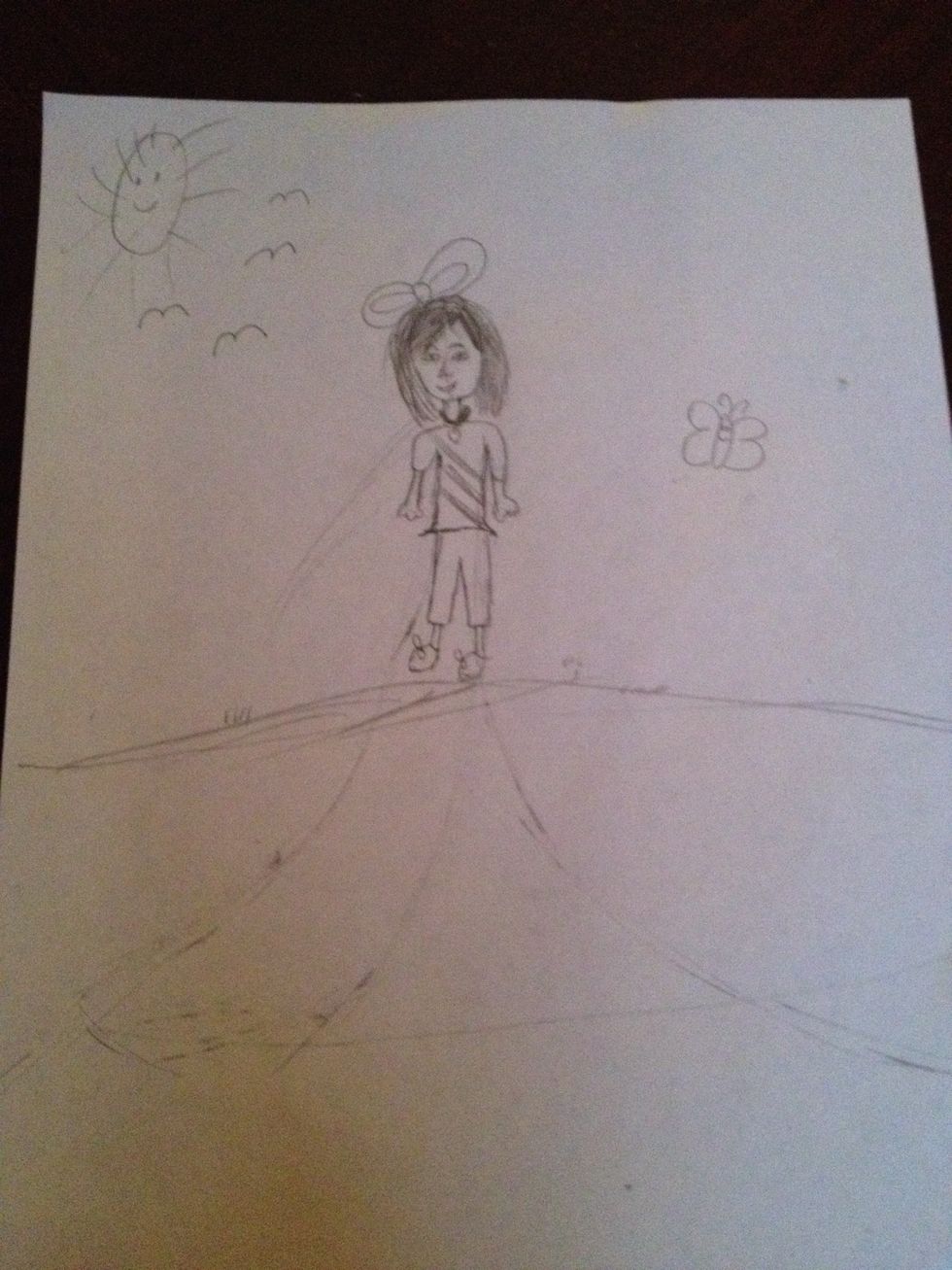 Add a background add color and excess cerise and things like that to your picture