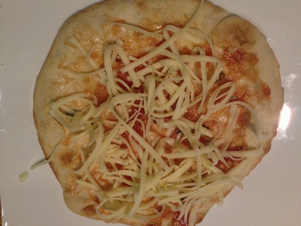 Add a bit of grated cheese