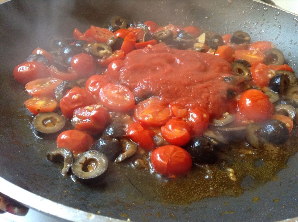 Add a bit of tomato paste