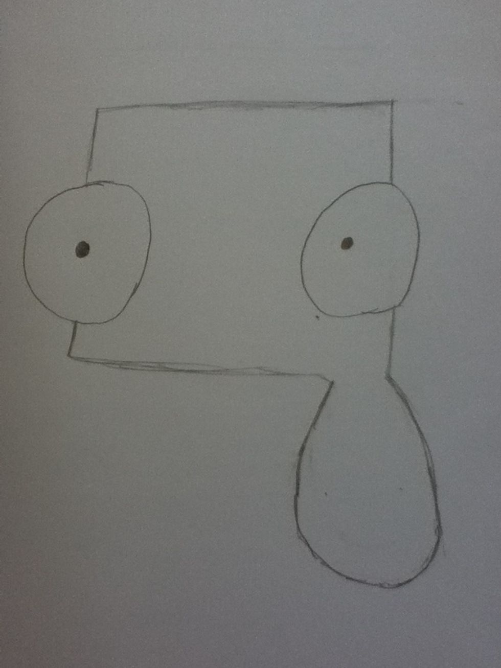 Add a body. DO NOT make it this size. I messed up at first and fix it later.