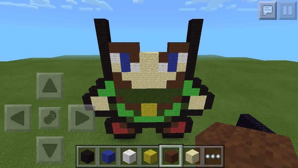 Add a brown in a sideways 'L'(yes, a real one this time), and the other one the same, but without the corner.