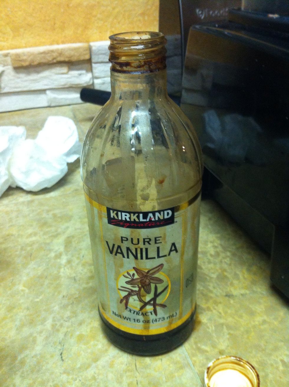 Add a capful of vanilla to the blender....
