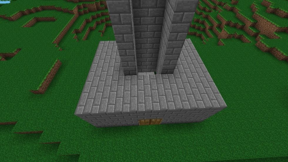 Add a ceiling but leaving room for the top