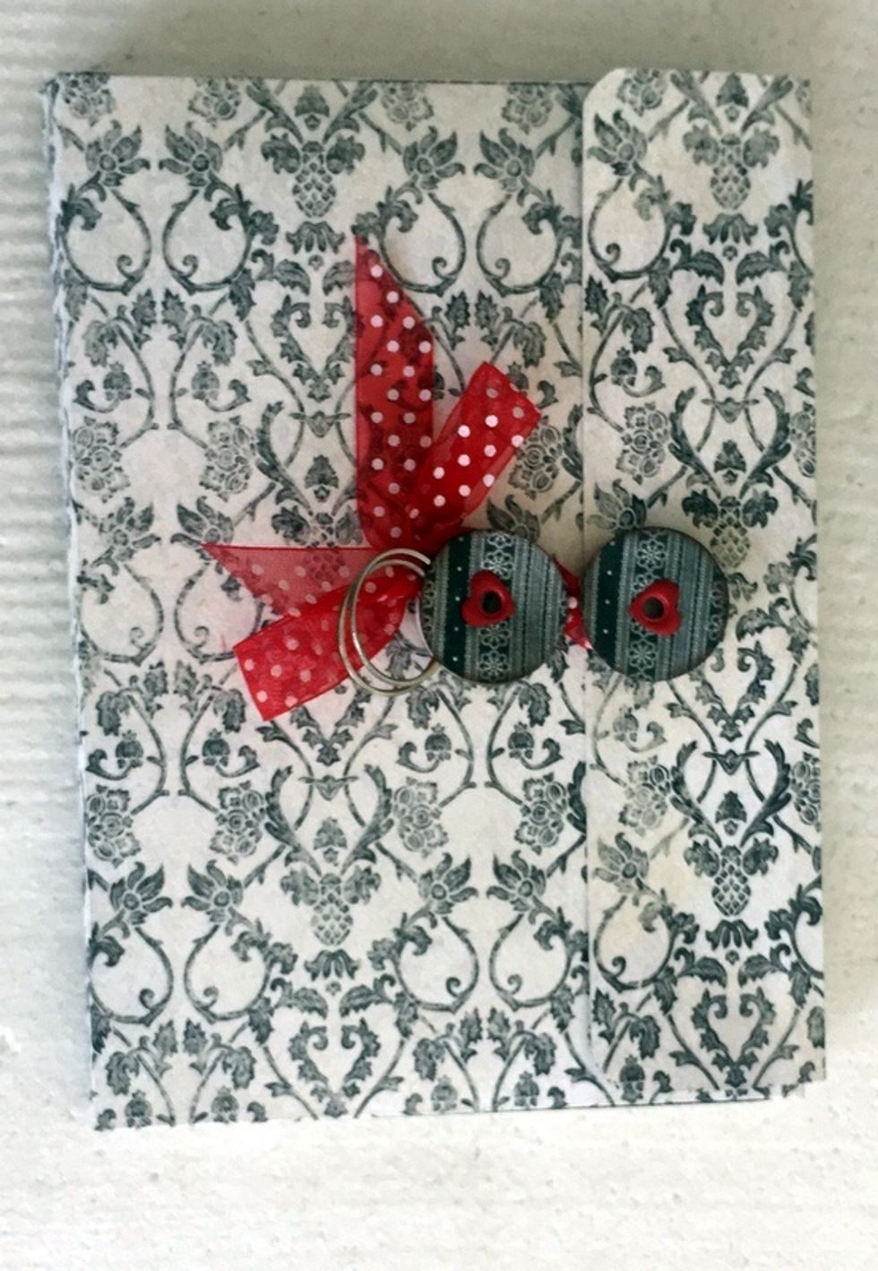 add a charm and tie a bow