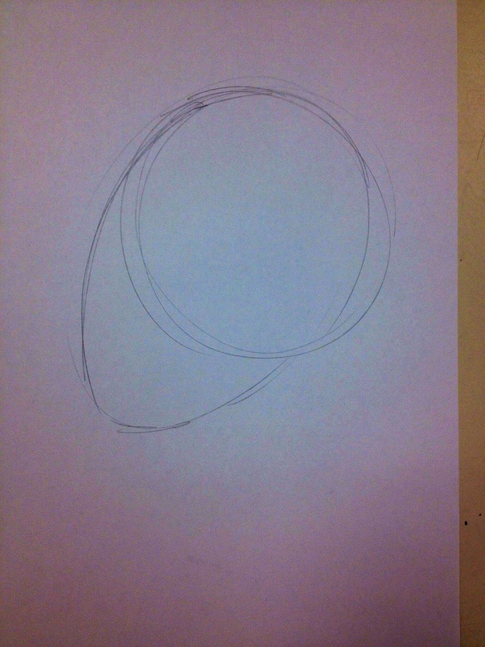 Add a circle at the top, you need room for the brain.
