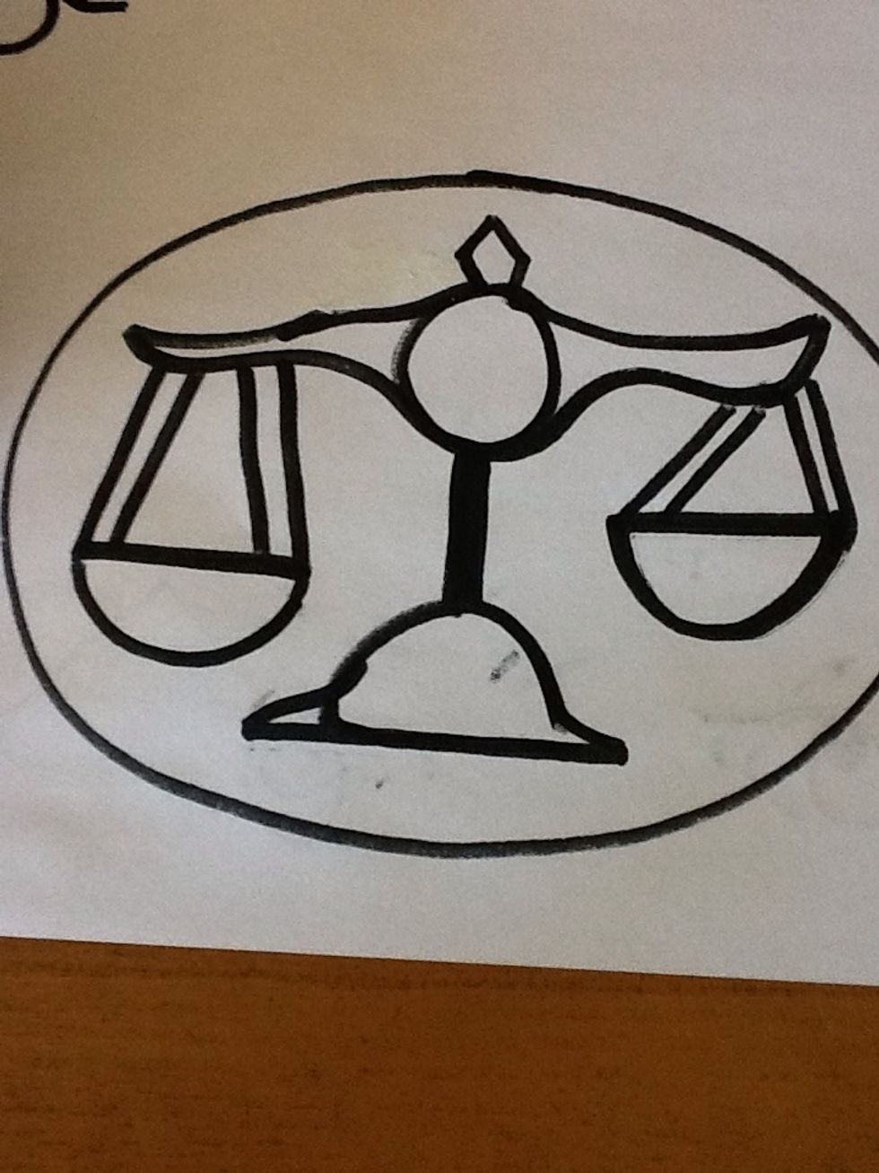 Add a circle. Now you have your candor symbol!