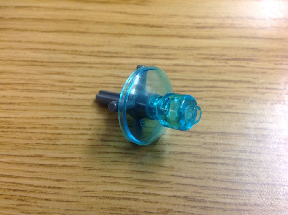 Add a clear disk and head of your choice.