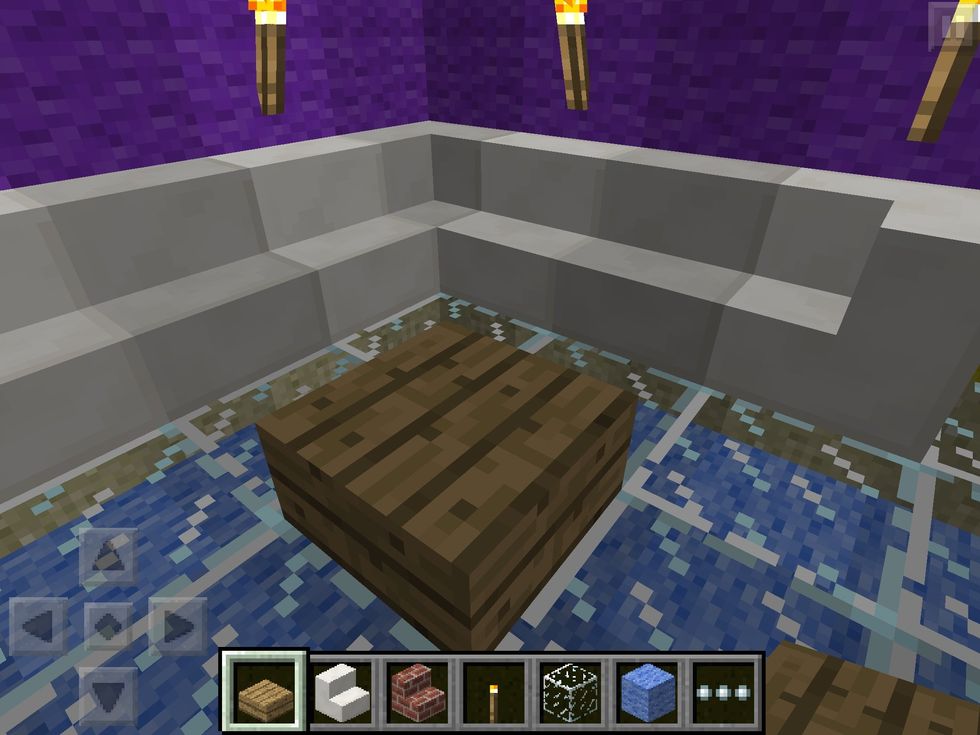 Add a couch and a coffee table