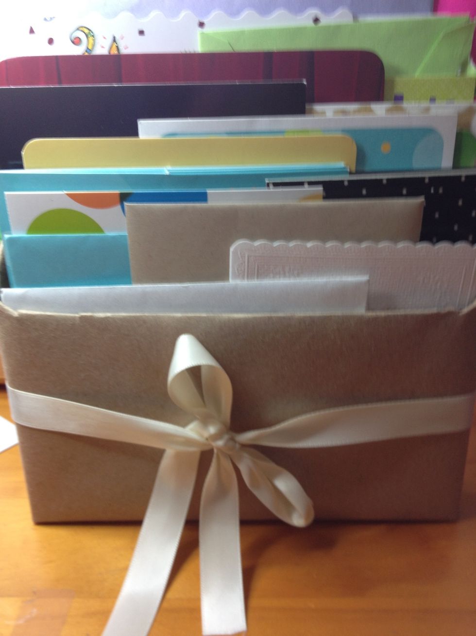 Add a cute ribbon to finish it off