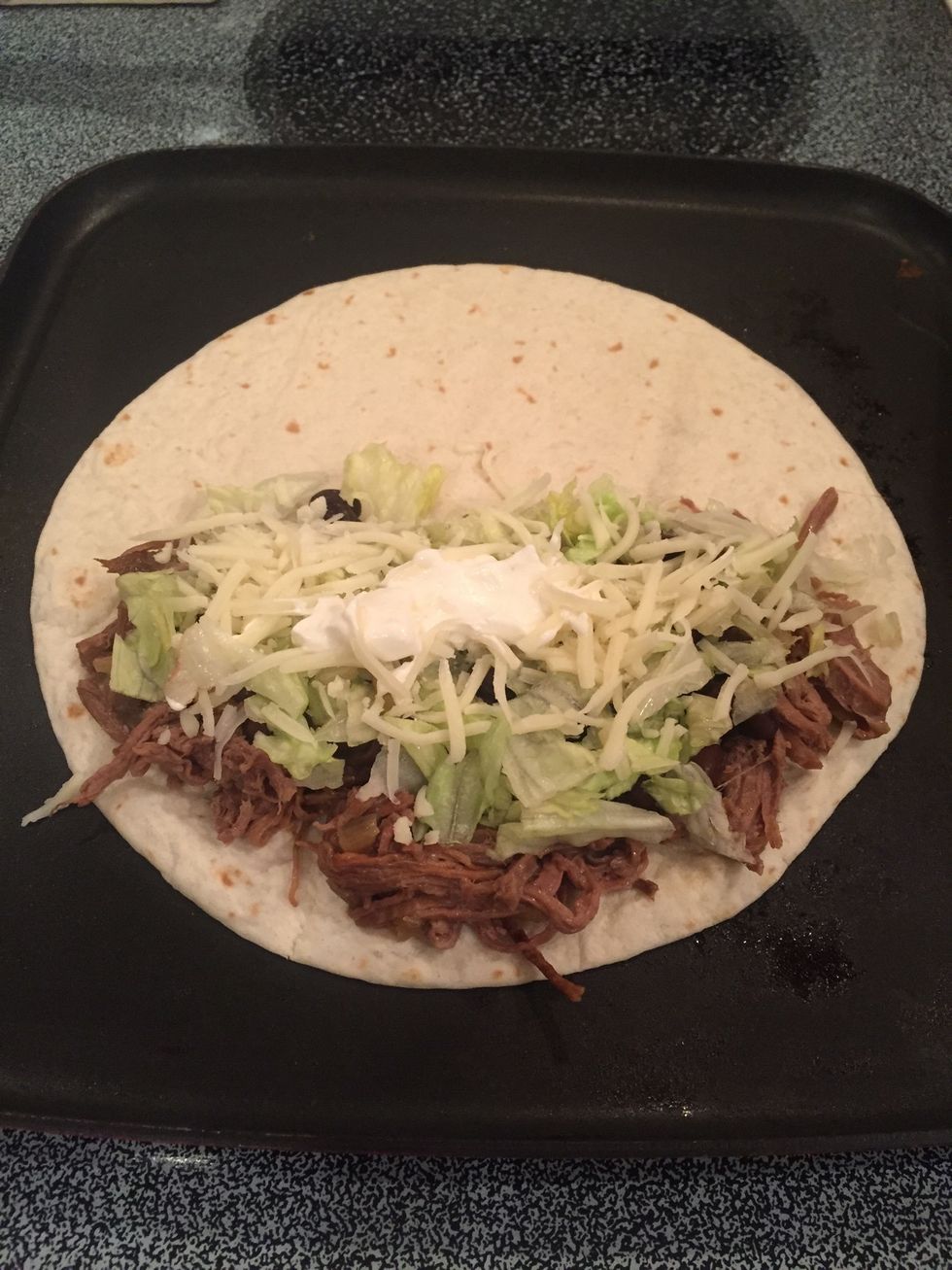 Add a dab of sour cream.