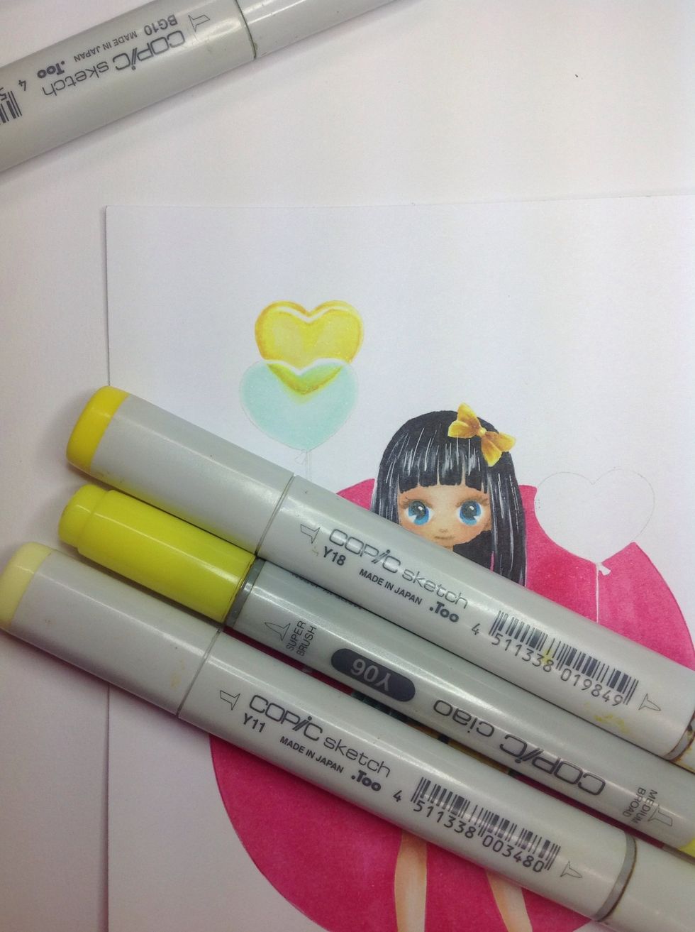 Add a darker shade and blend with lighter shades.