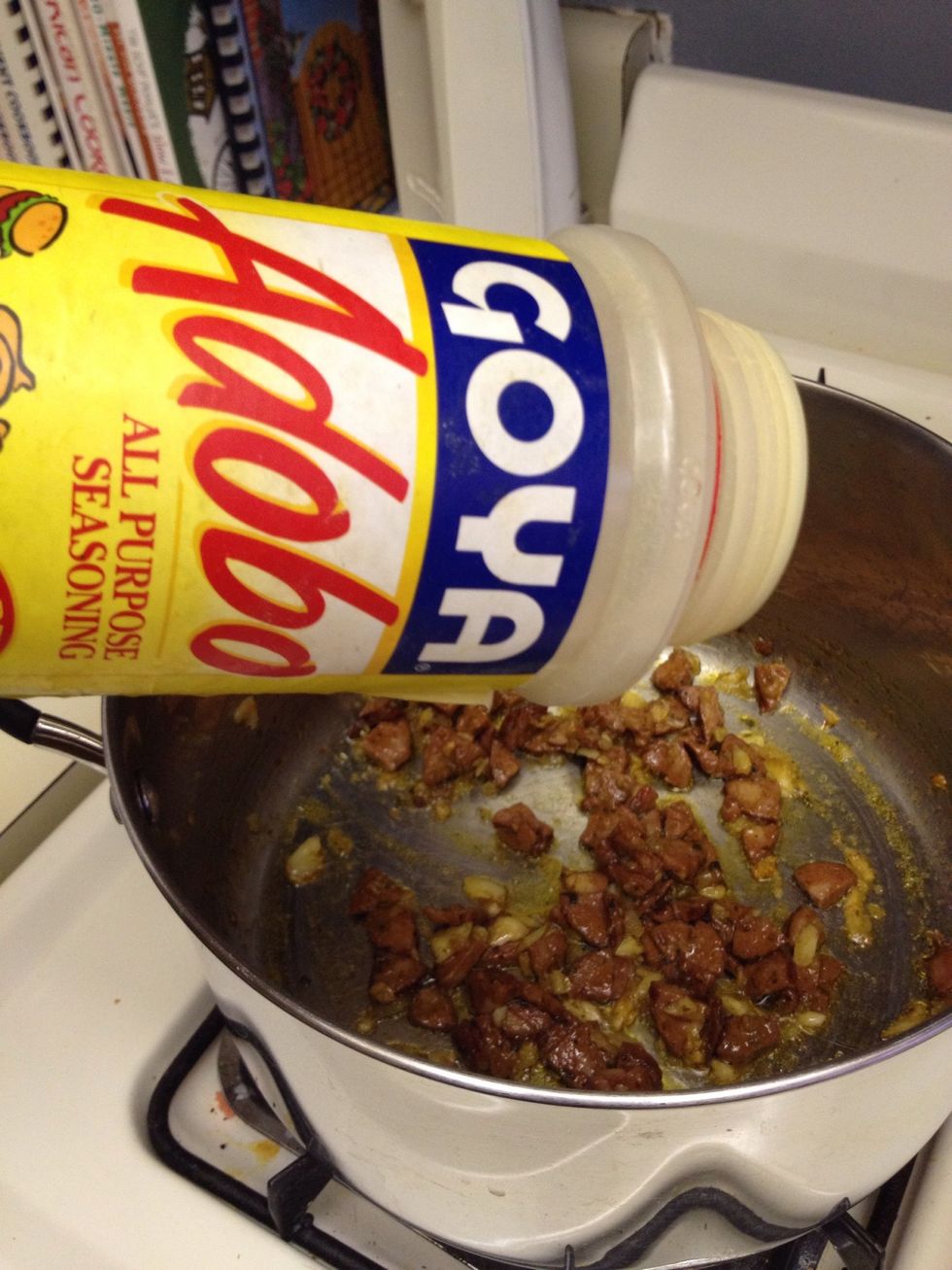 Add a dash of Adobo seasoning.