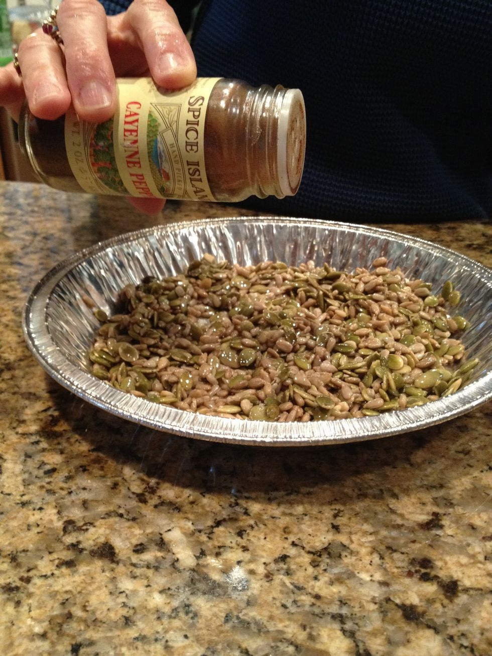 Add a dash of cayenne pepper (careful not to over do it!)