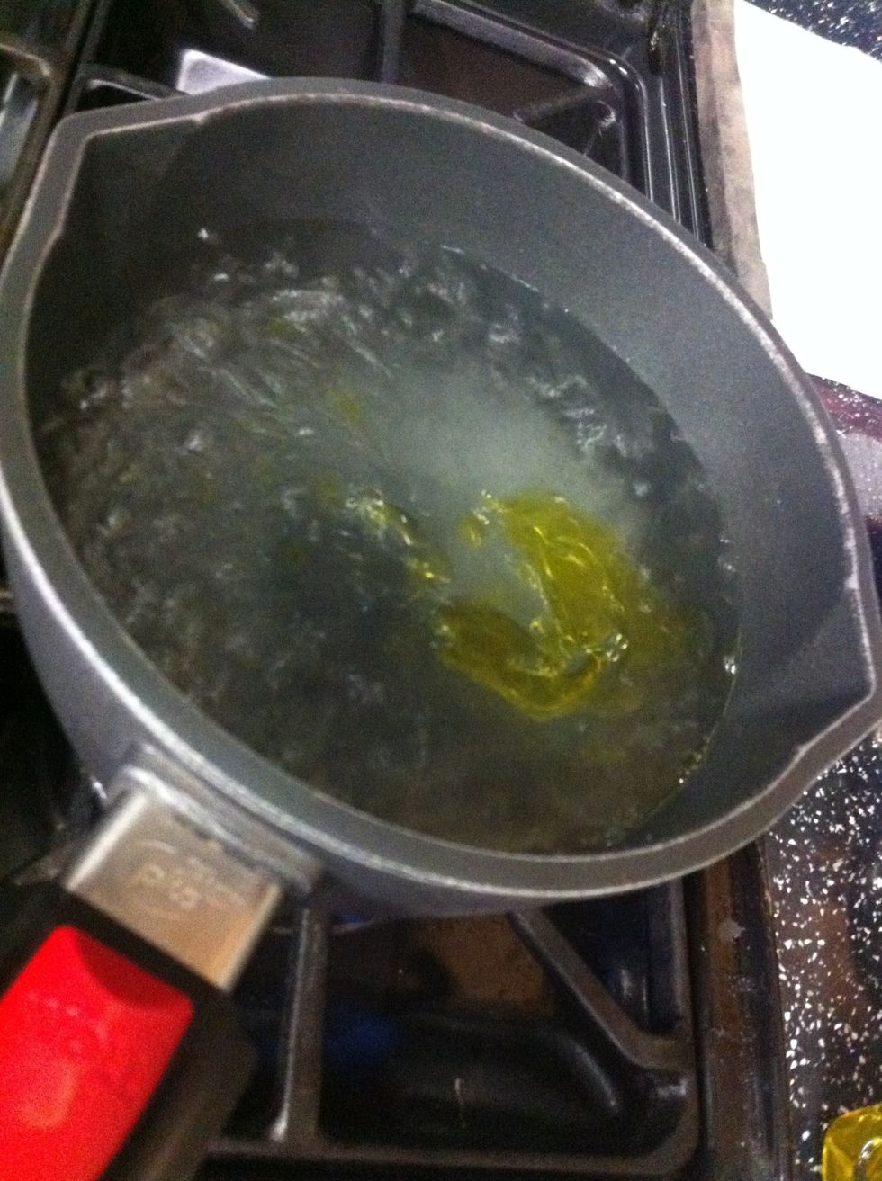 Add a dash of oil (choice)