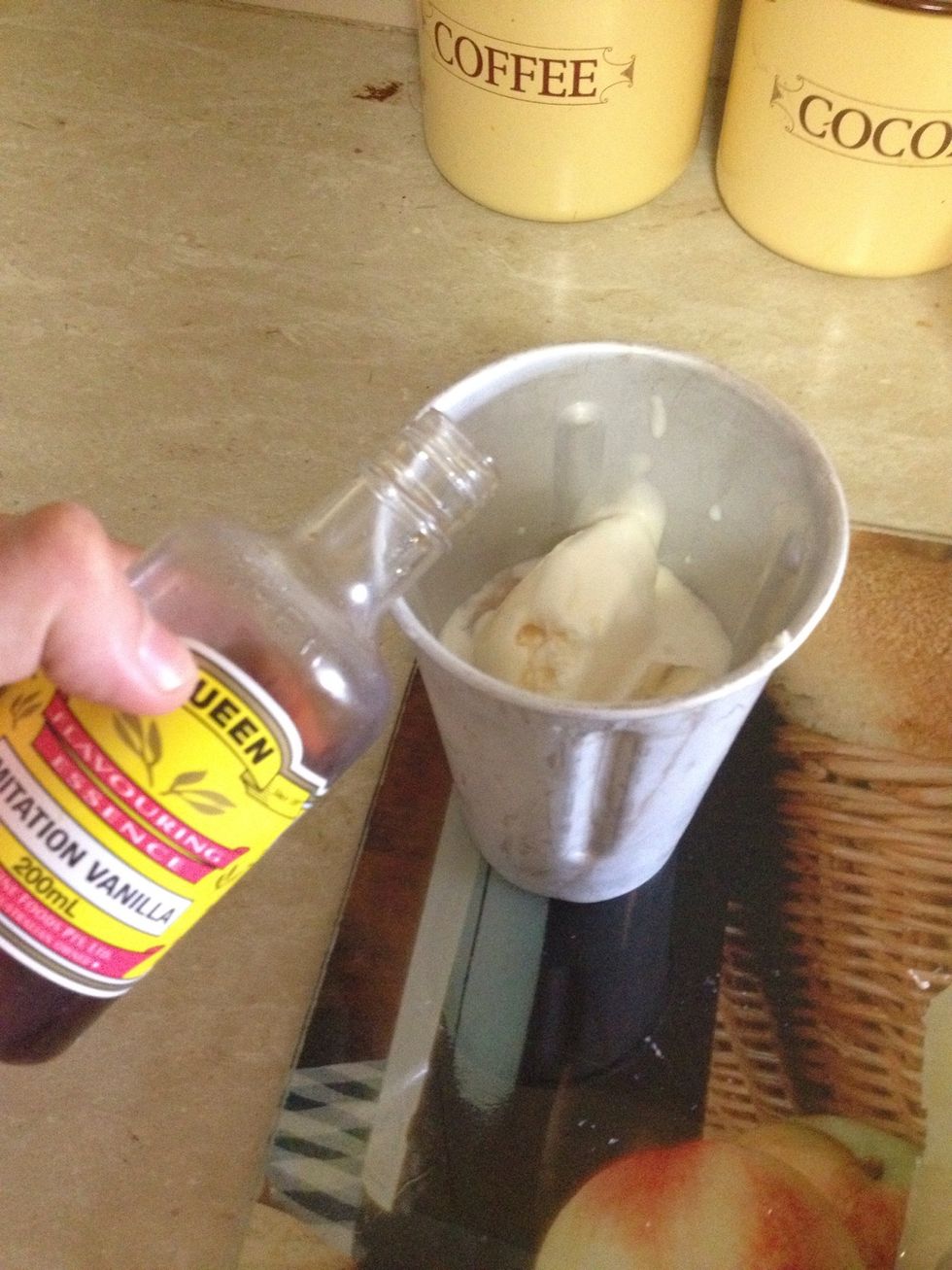 Add a dash of vanilla essence.