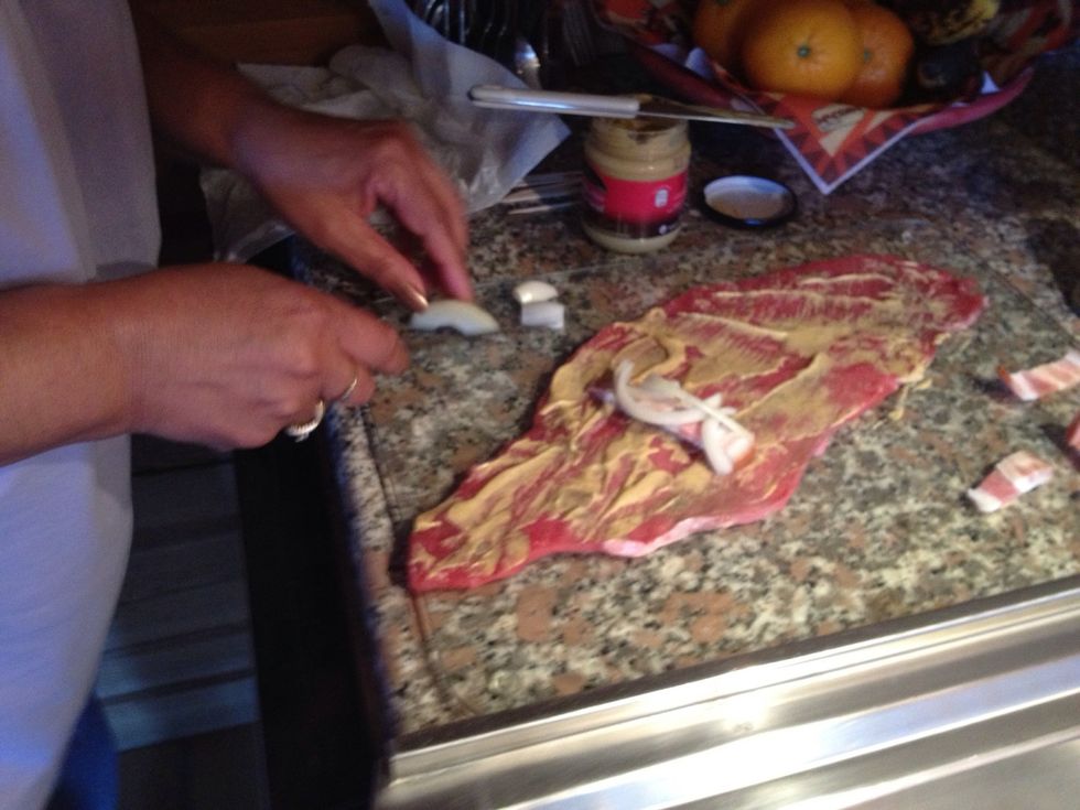 Add a few cuts of onion...