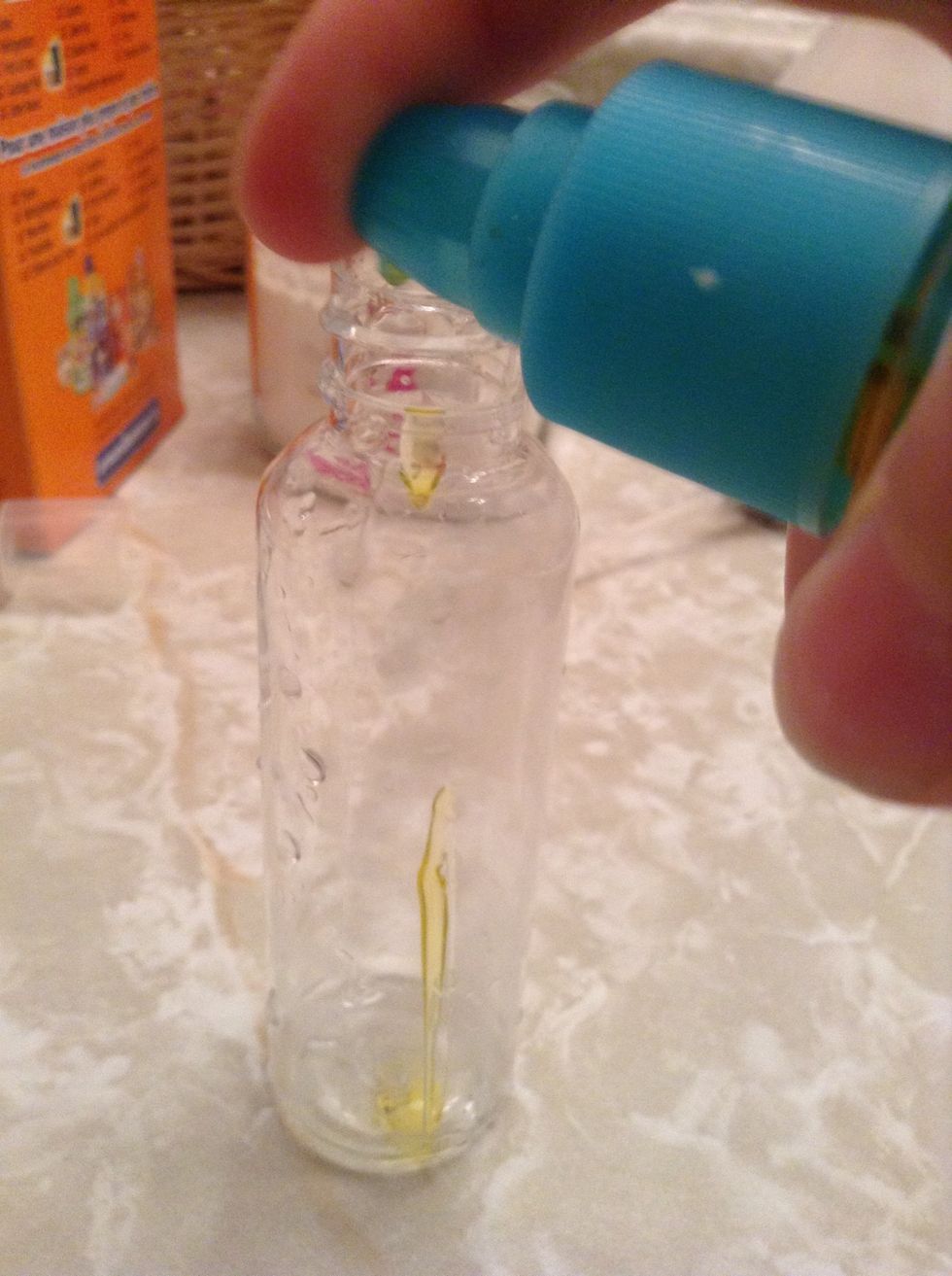 Add a few drops of your essential oil of choice to your spray bottle. This is optional, but it gives a great moisturizing factor \ud83d\udc95