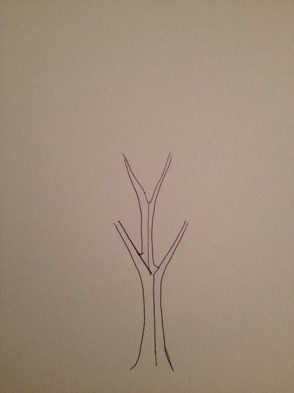 Add a further 'Y' in the centre. Thicken that up also.