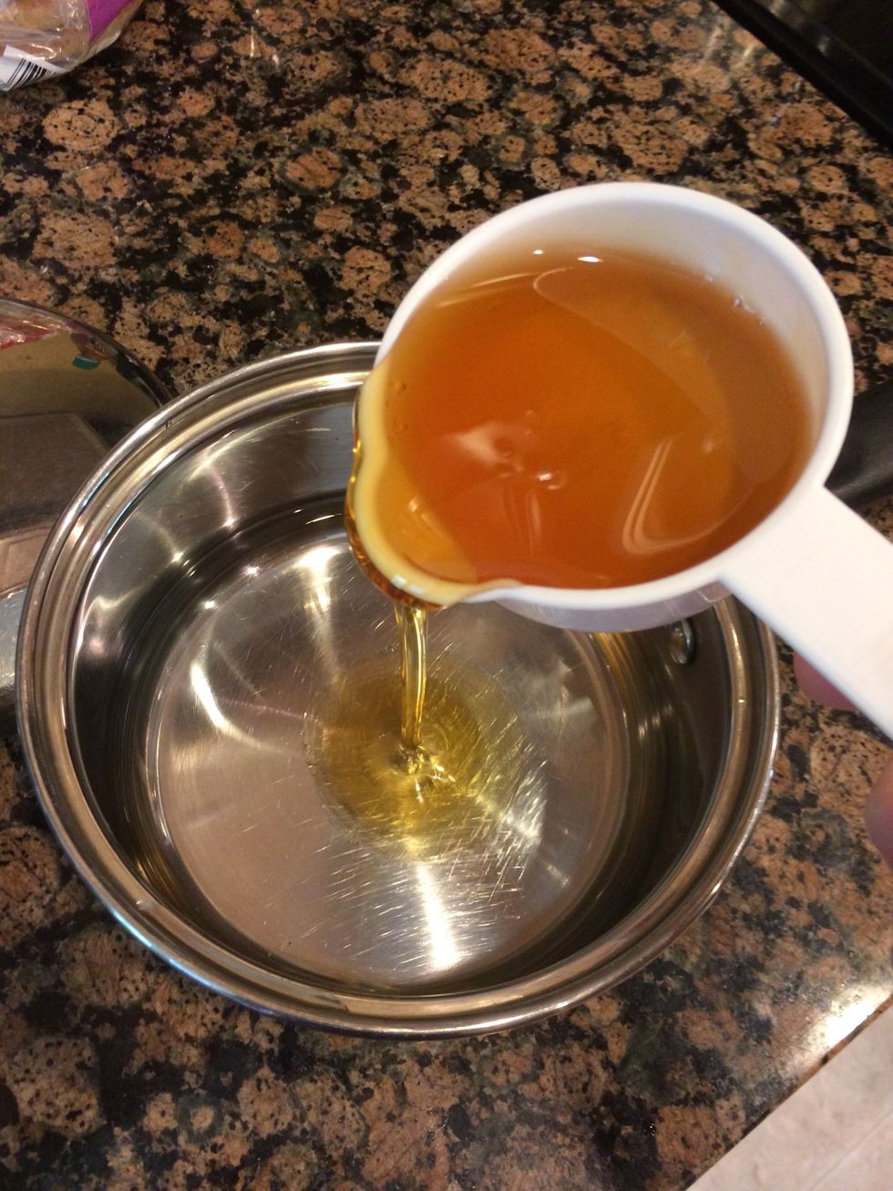 Add a half cup of agave