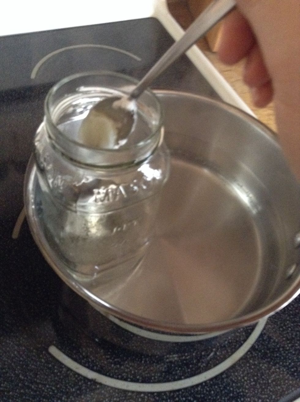 Add a half teaspoon of Vaseline to keep your lips moisturized