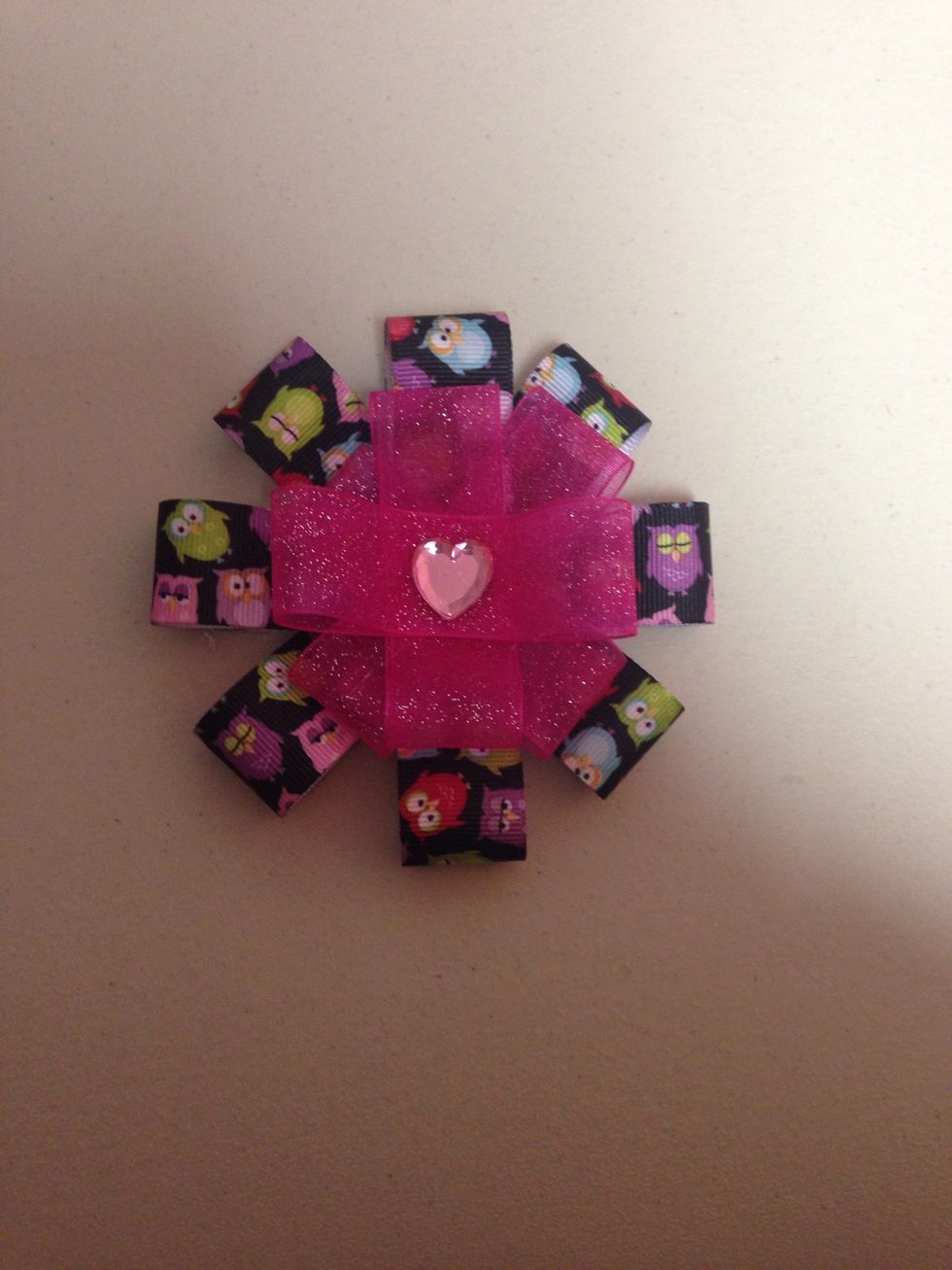 Add a jewel with glue