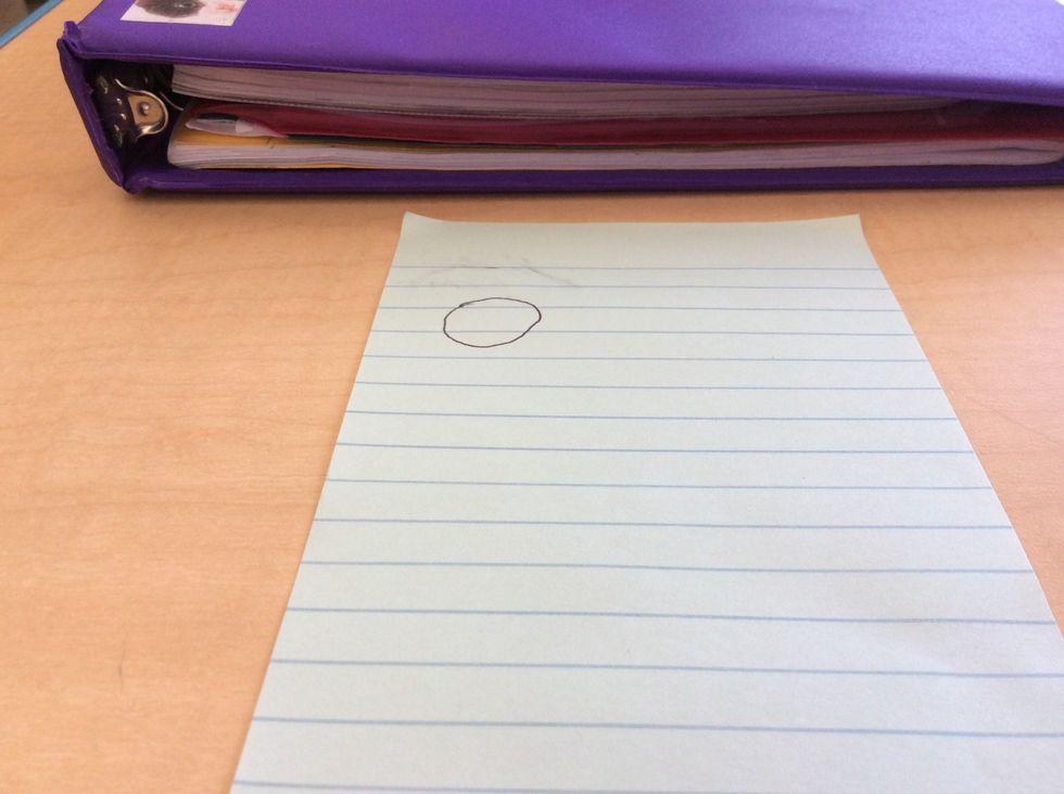 Add a large circle for the moon.