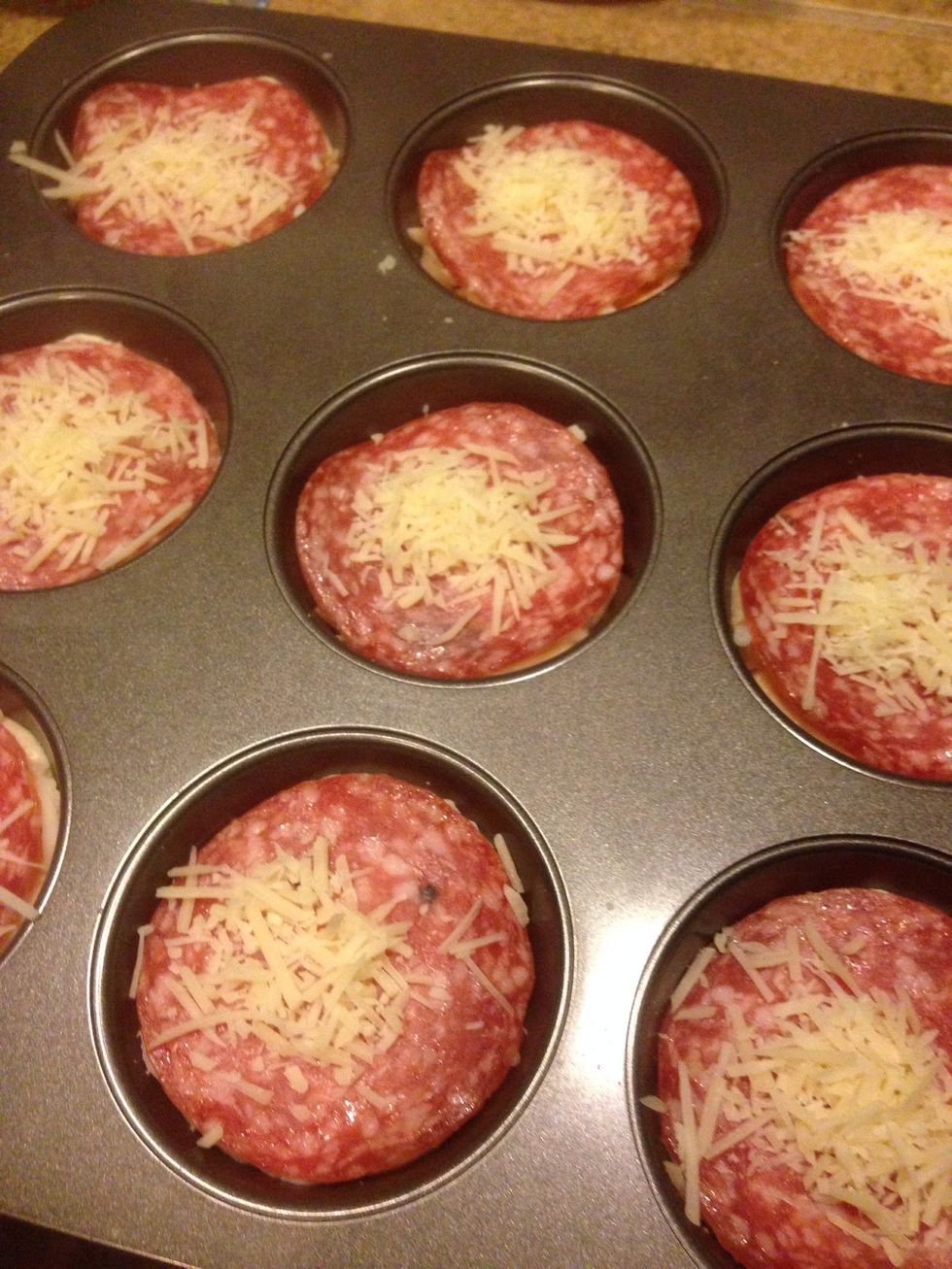 Add a large pinch of grated parmesan cheese.