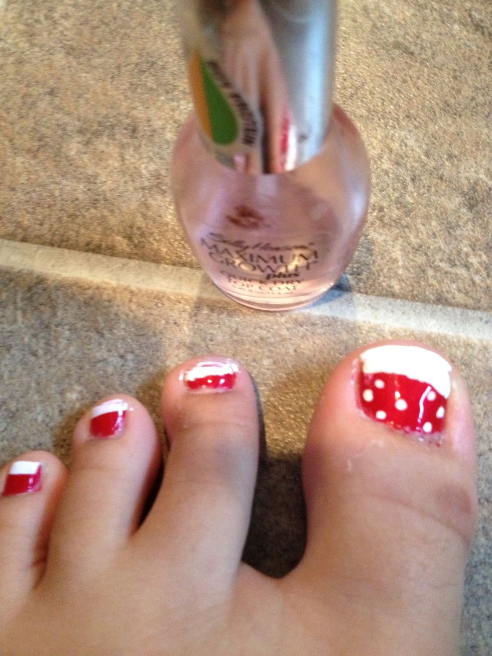 Add a layer of top coat