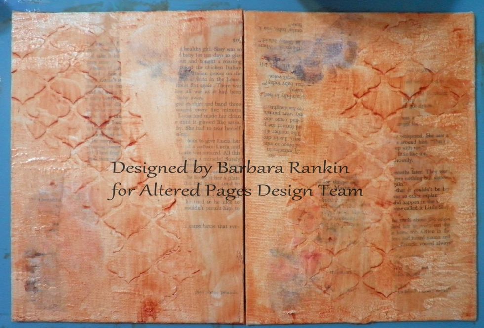 Add a light wash of DecoArt Transparent Red Iron Oxide mixed with an equal amount of retarder. You could also use a glazing medium if you don't have retarder.