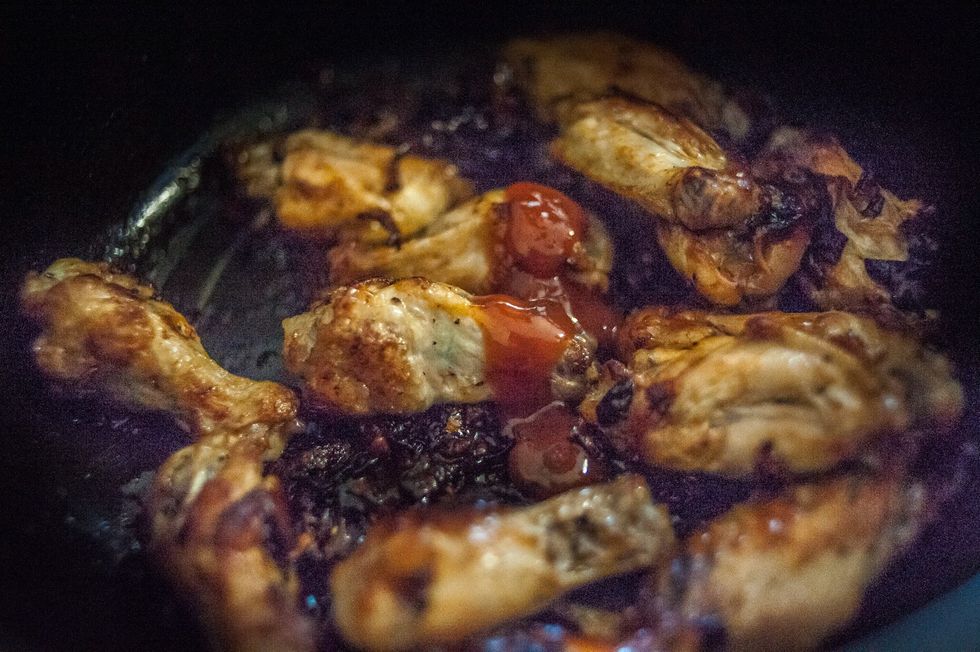 Add a little at a time and stir to your taste then turn off the heat.