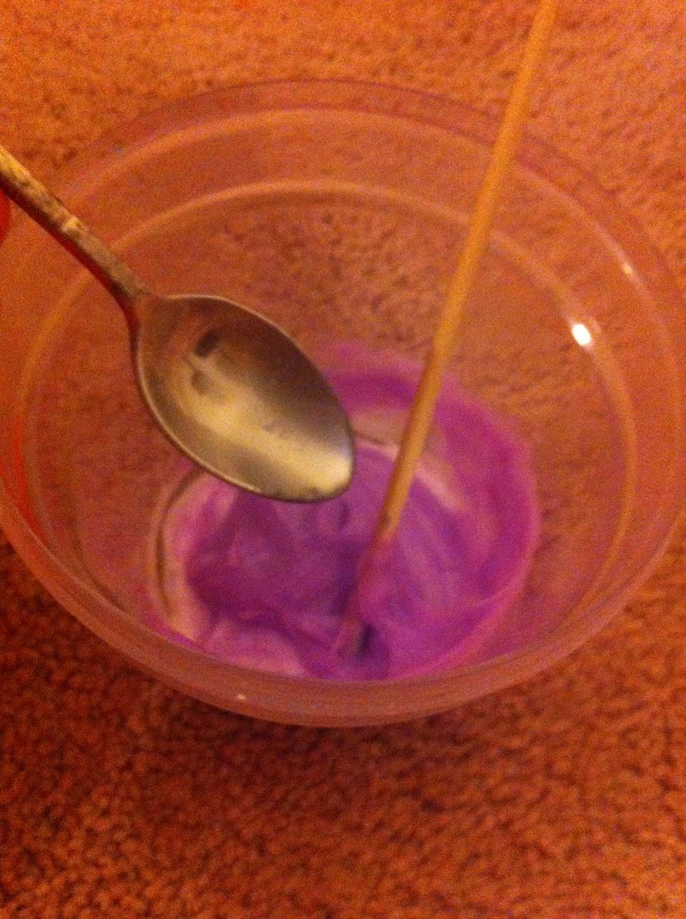 Add a little at a time to your mixture