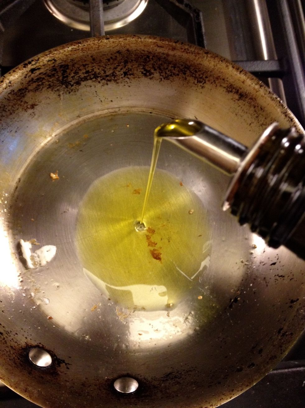 Add a little bit more oil
