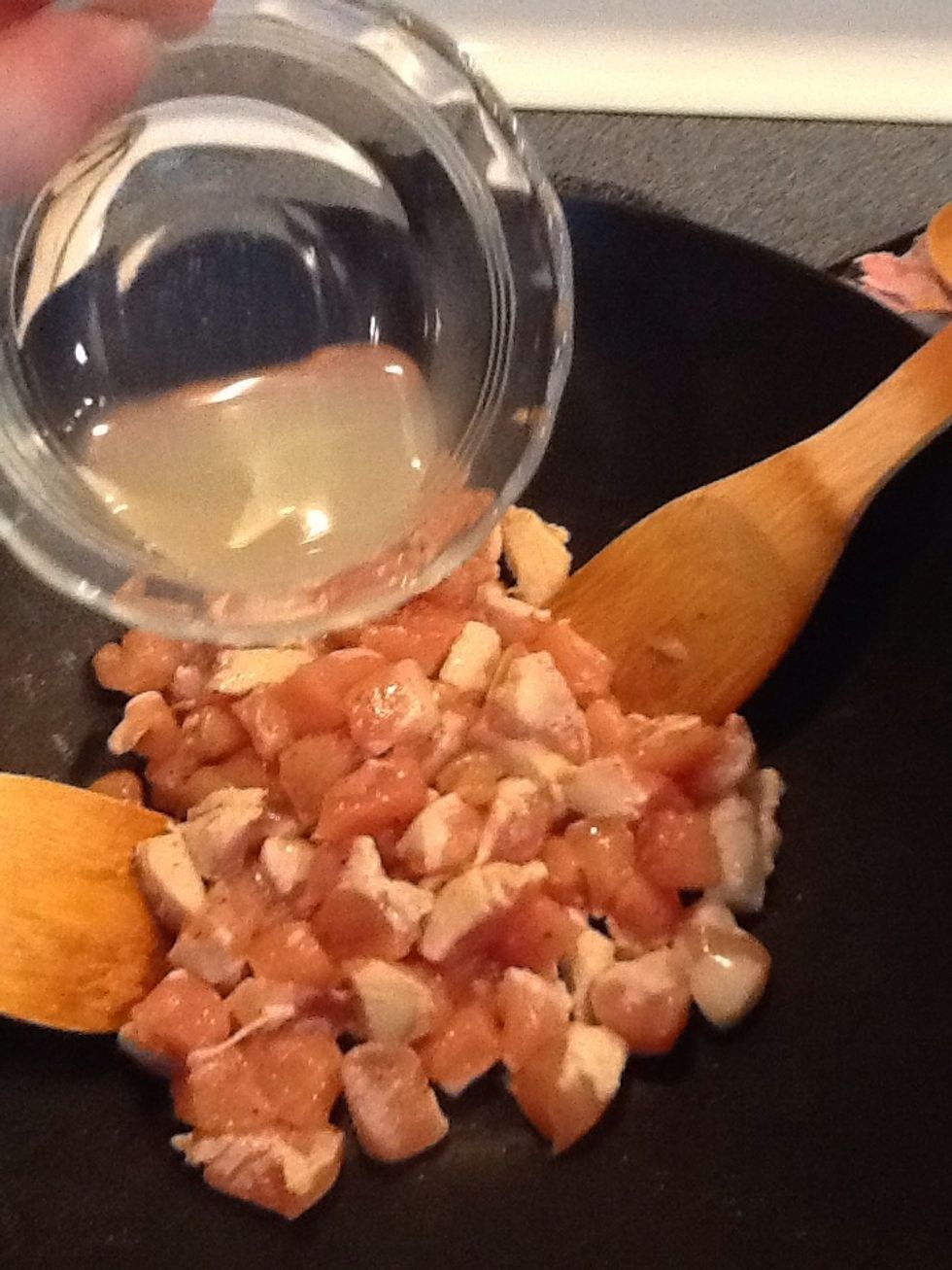 Add a little bit of lemon juice.