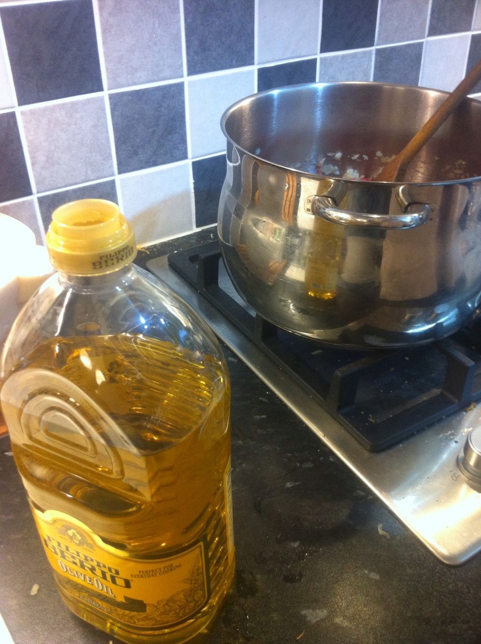 Add a little bit of olive oil 1 table spoons will be enough