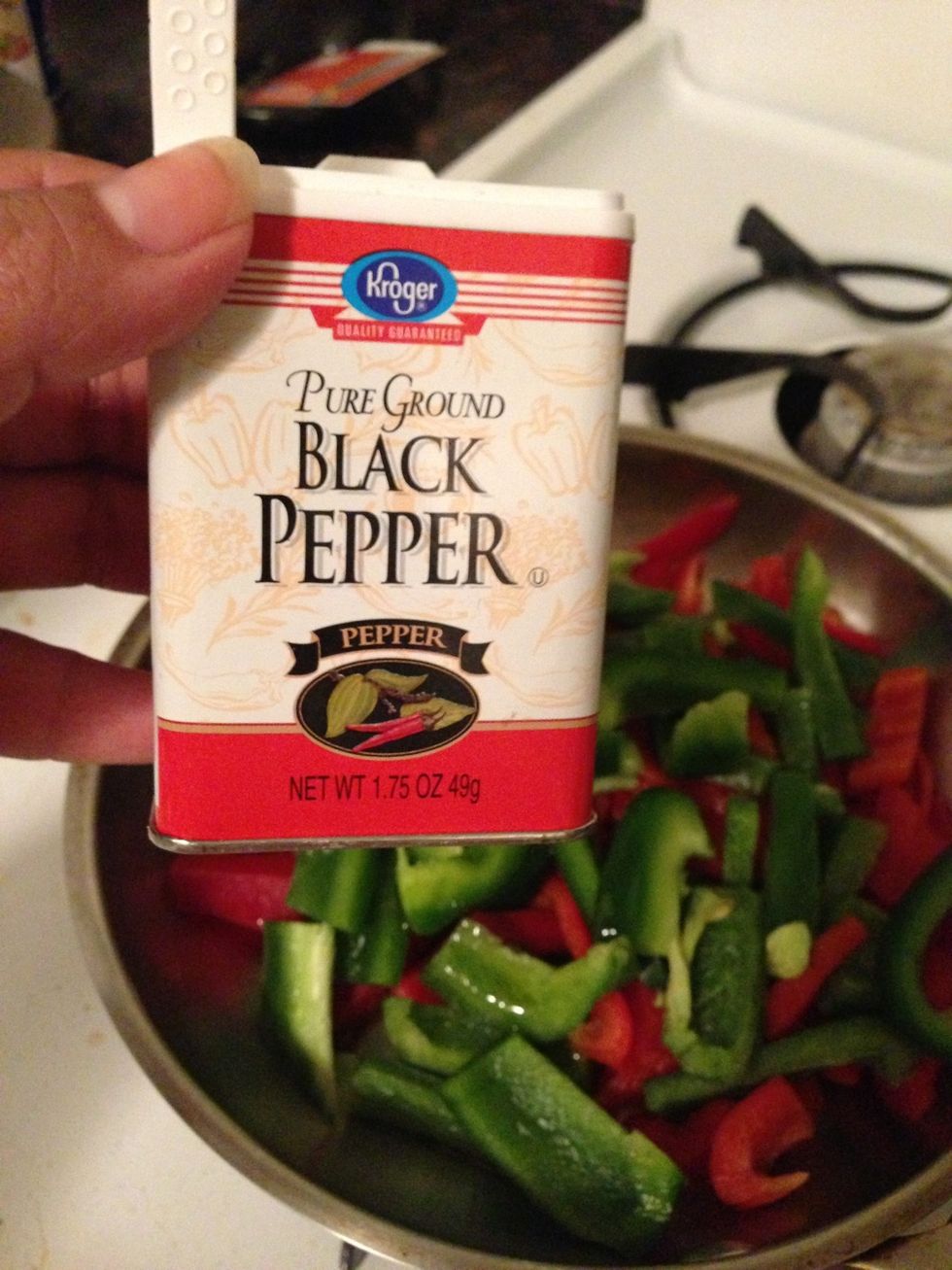 Add a little black pepper