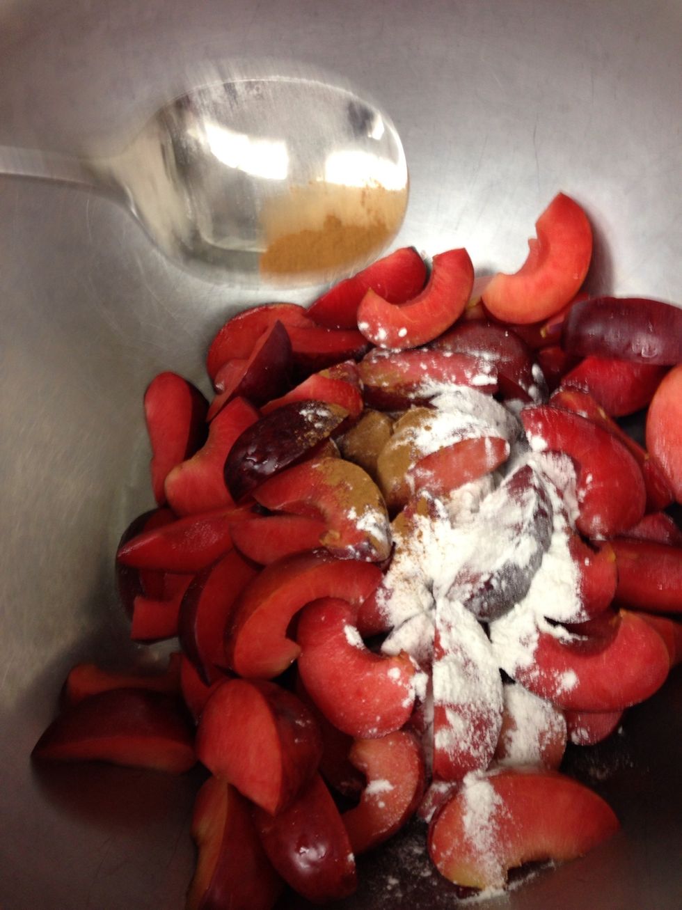 Add a little of the cinnamon.