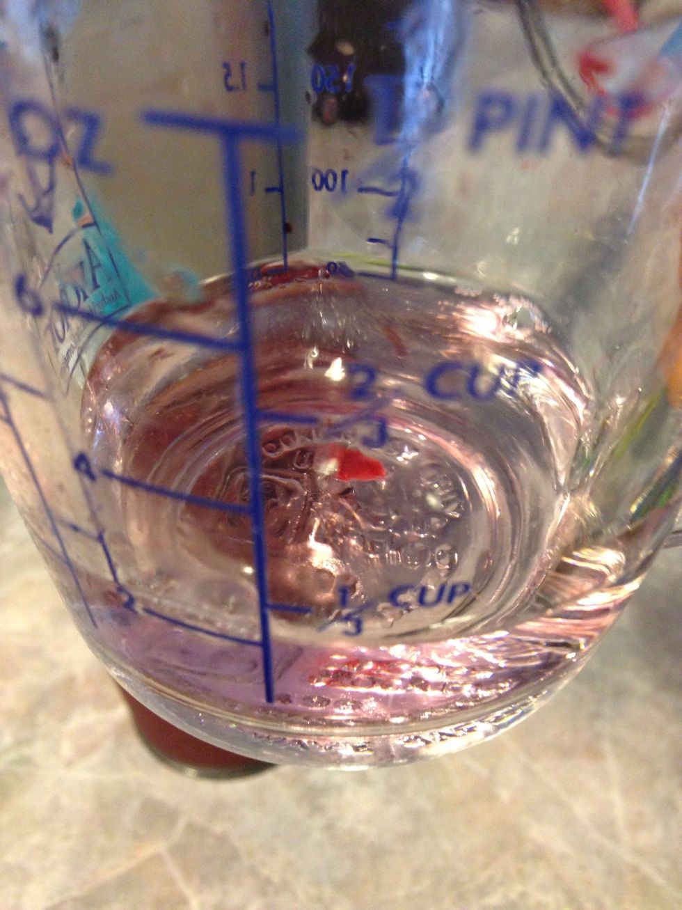 Add a little of water, to you preference.