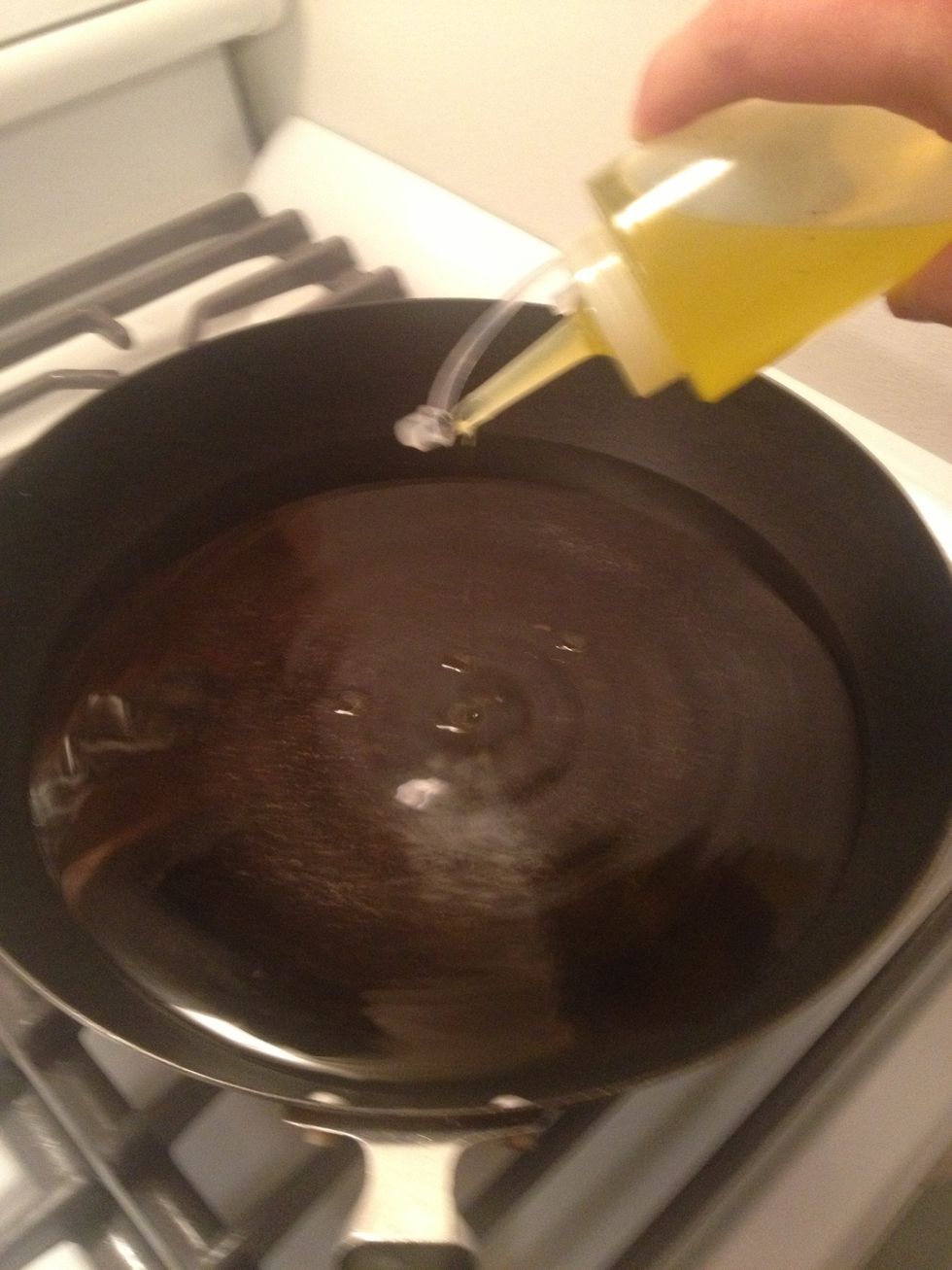 Add a little olive oil