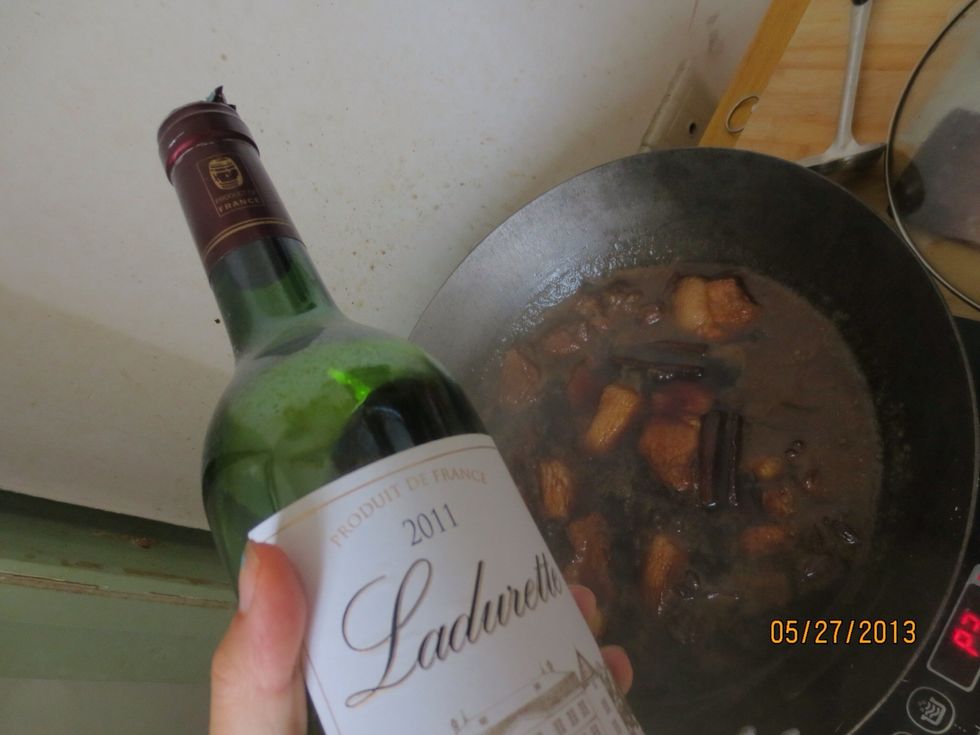 Add a little red wine if you want