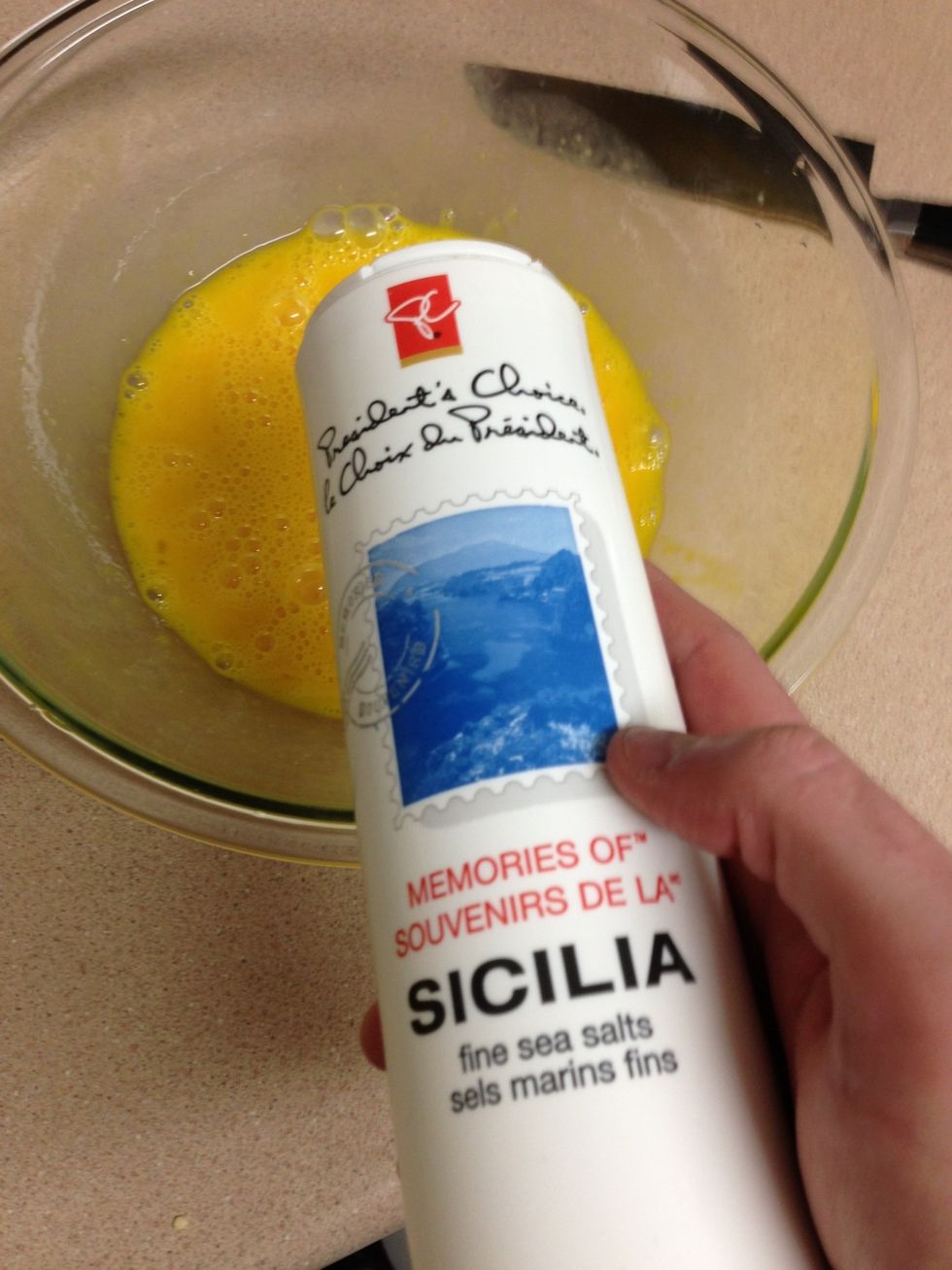 Add a little salt